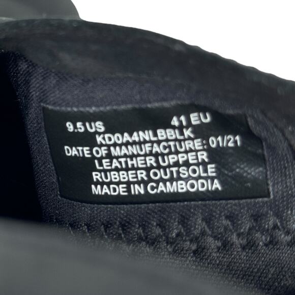 Kodiak Low Rider Boots Women's SZ 9.5 V Cut Ankle Bootie Black Slip On Leather - Picture 11 of 11